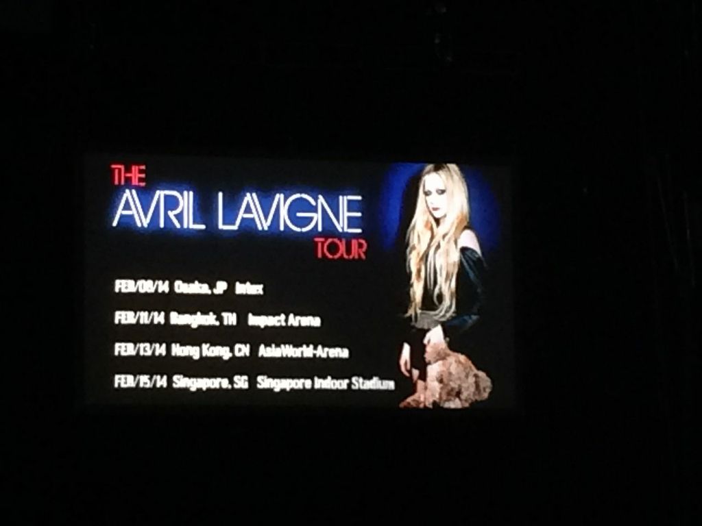 Avril Lavigne,アヴリル・ラヴィーン,武道館,ライブ