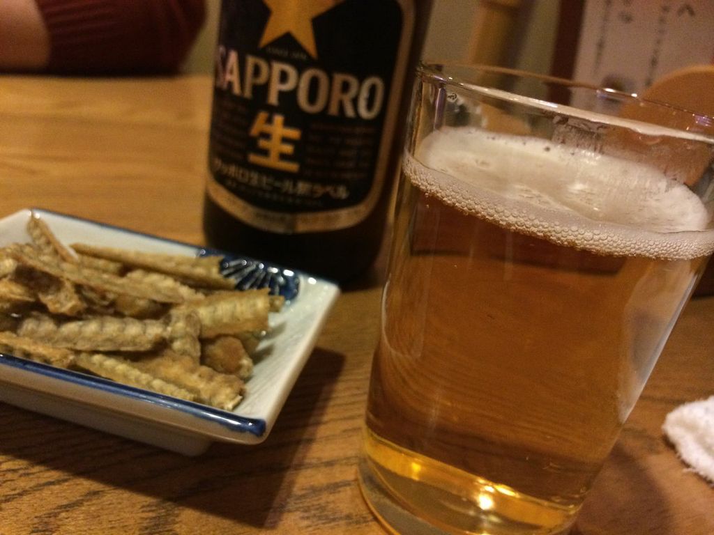 札幌,すすきの,うなぎ二葉,ビール