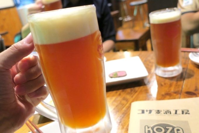 沖縄市「コザ麦酒工房」のビールが、モルトエキスではなく麦芽使用になった！