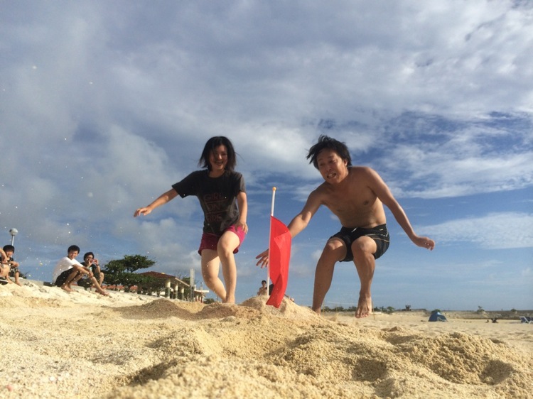 美々ビーチ,沖縄,糸満,ビーチパーティー,ビール