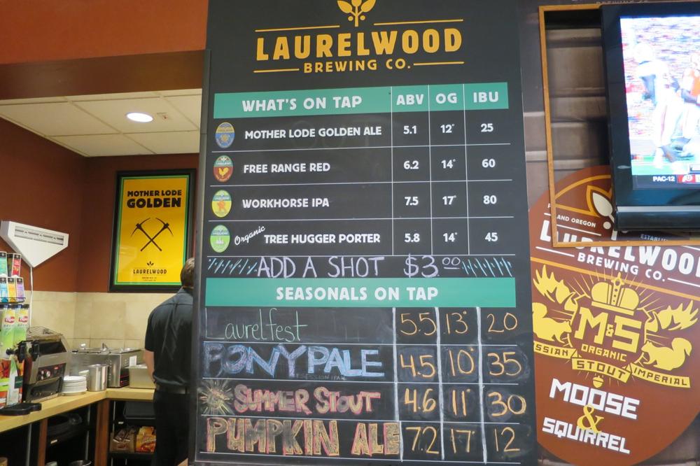 Laurelwood Brewing,ローレルウッドブルーイング,ポートランド空港,オレゴン州
