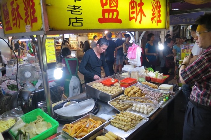 通化夜市,台北,台湾,ナイトマーケット