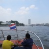 チャオプラヤーエクスプレス,水上バス,チャオプラヤ川,バンコク,タイ