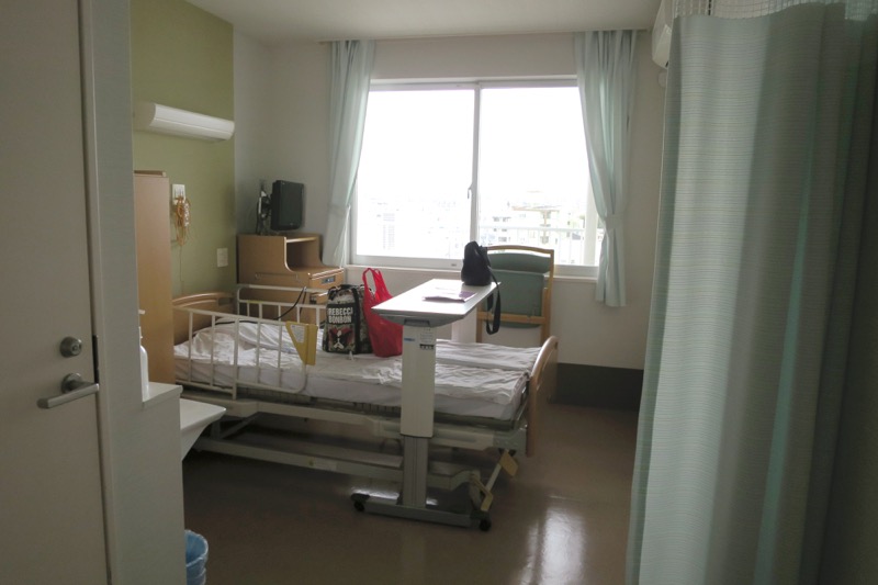 沖縄赤十字病院,入院,鎖骨骨折,手術