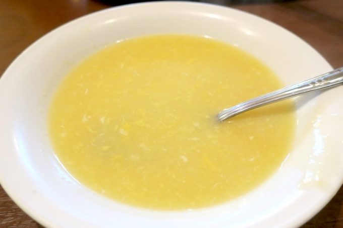 Cランチのスープ
