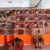 那覇市泊「軽食の店ルビー」写真付きメニューは店内にもあった（2023年1月時点）