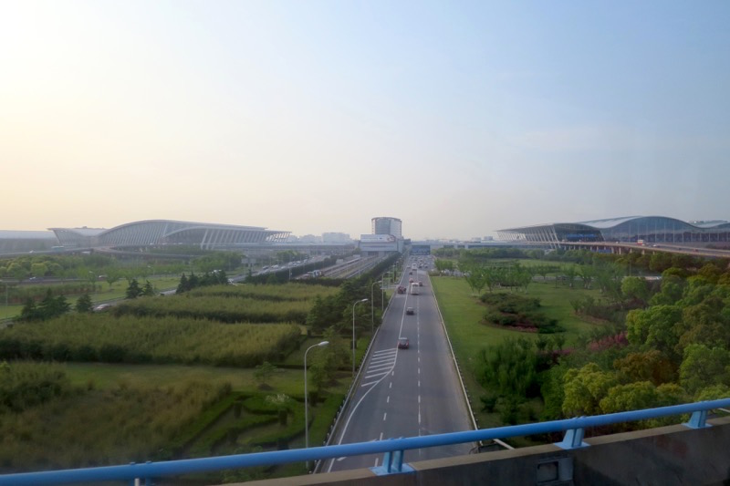 上海浦東国際空港,上海虹橋国際空港,乗り換え,トランジット,リムジンバス