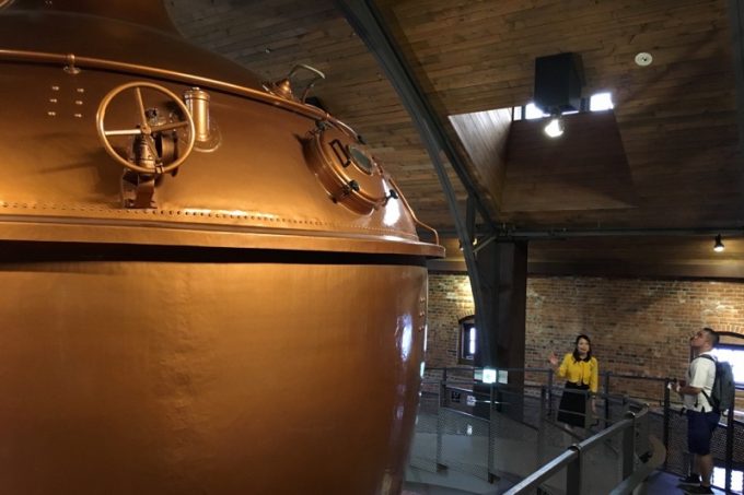 1912年に製造された巨大な煮沸釜