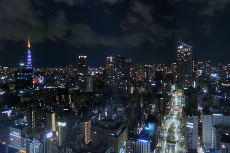 パークホテル東京からの夜景