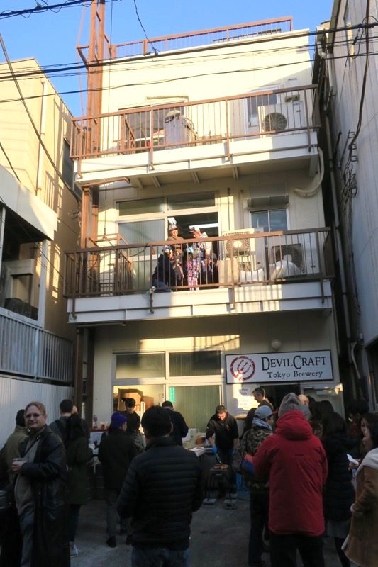 東京・品川区にある「デビルクラフトブルワリー(DevilCraft Brewery)」の外観(その1)