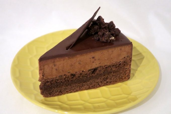タイムレスチョコレートのチョコレートケーキ（600円）