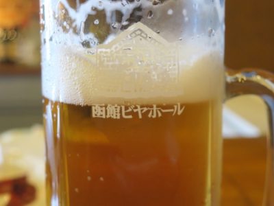 函館開拓使ビールのアップ。
