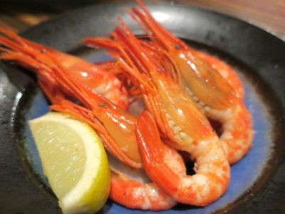 札幌・すすきの「旬菜鮮魚 味和久（みわく）」北海シマエビ