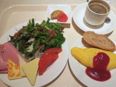 ANAクラウンプラザホテル熊本ニュースカイの朝食会場「サンシエロ」で食べた朝ごはん
