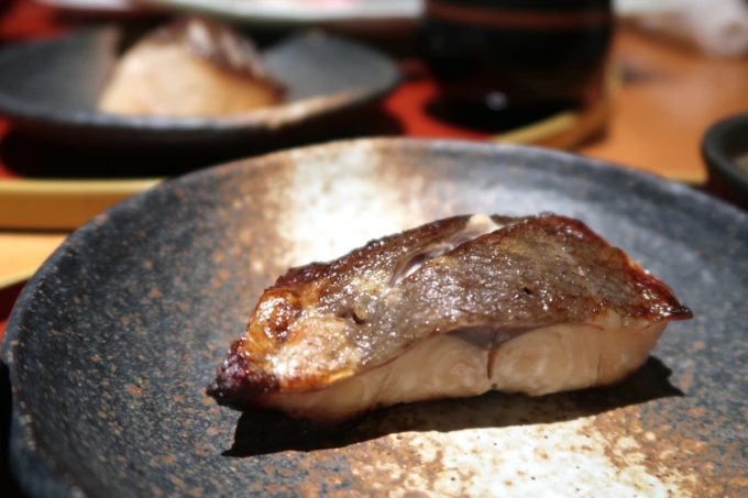 那覇・久茂地「夢すし」寿司ランチ御膳（1800円）の焼き魚がうまかった