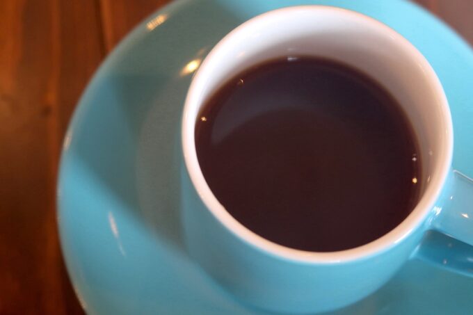名護「フラップコーヒー（FLAP COFFEE and BAKE SHOP）」エチオピアハルスケ（500円0は浅煎りで花のような香りのコーヒーだった