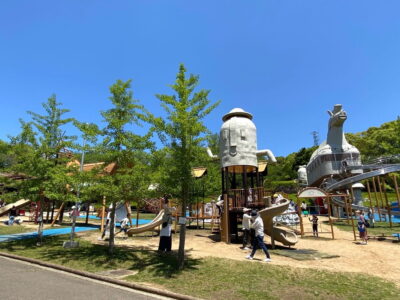 高松市「峰山公園」はにわっ子広場にはハニワが...！