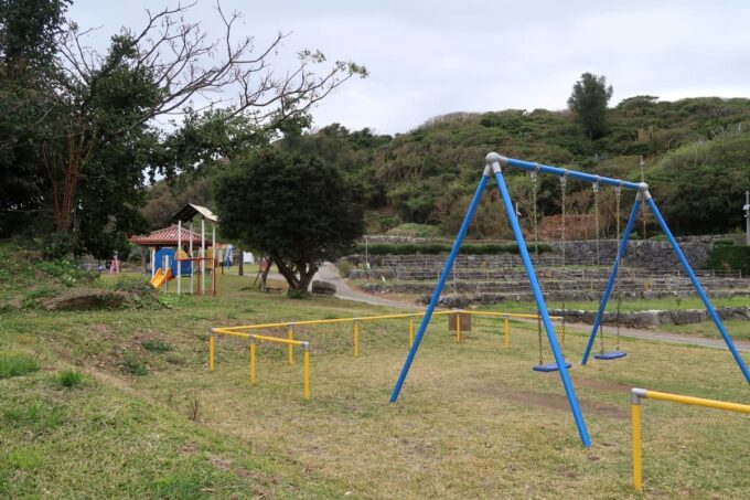 本部町・田空ハーソー公園内「DENKU CAMP FIEL」に併設された公園