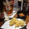 広島市「立吞み 魚椿 袋町店」で食べ飲みした様子