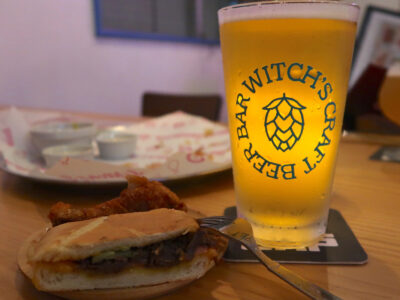 那覇市壺屋「Witch's Sandwich & Craft Beer」ドンゾコブルーイング ビッグフォーム（L1400円）