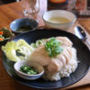 浦添市牧港「Cooking Hong Kong（クッキング・ホンコン）」ランチで食べた海南鶏飯（ハイナンジーファン、1100円、2023年6月時点）