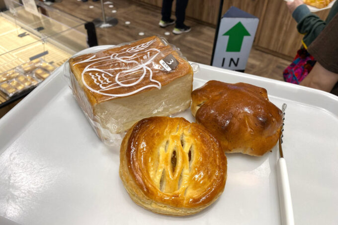 「リトルマーメイド浦添パルコシティ店」この日購入したパン