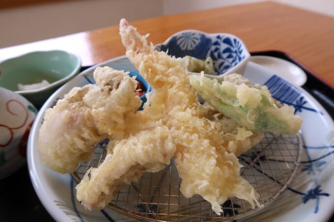 浦添市港川「天ぷら 村中」全部選べる天定食の天ぷらは6・8・10種類を選べる