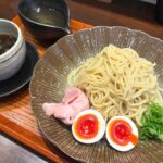 東京都葛飾区金町「ramen club トトノエ」味玉 昆布水つけそば（1400円）