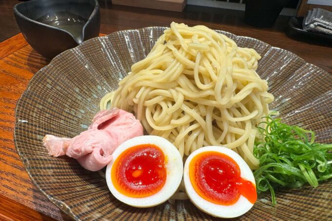 東京都葛飾区金町「ramen club トトノエ」昆布水つけそばの麺