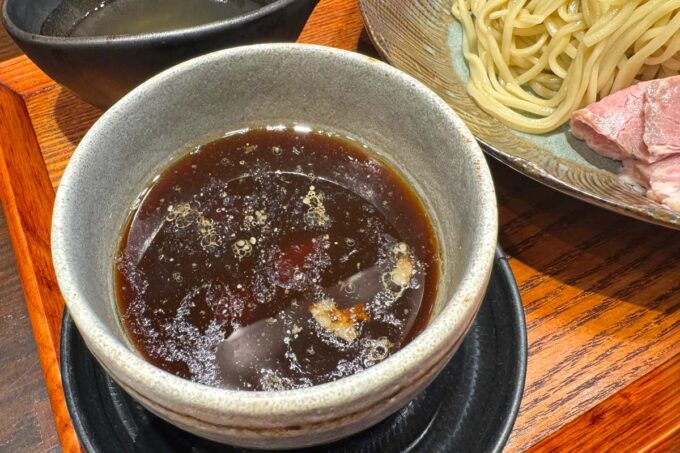 東京都葛飾区金町「ramen club トトノエ」つけそばのつけ汁