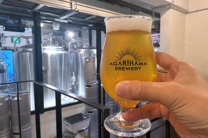 与那原町「AGARIHAMA BREWERY（アガリハマブルワリー）」SUNRISE PALE ALE