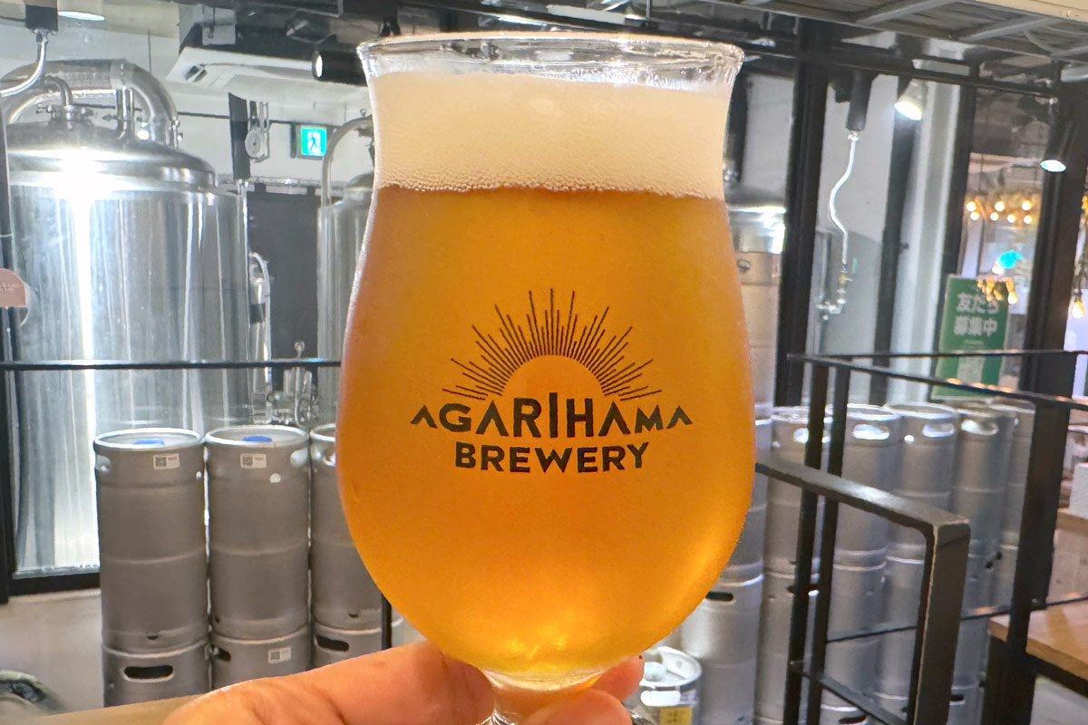 与那原町「AGARIHAMA BREWERY（アガリハマブルワリー）」で飲んだGAJUMARU WIPA